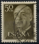 Stamps Spain -  ESPAÑA_SCOTT 821.04 GEN. FRANCO. $0,2