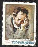 Stamps : Europe : Romania :  Stefan Luchian - El viejo Nicolae