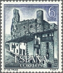 Stamps Spain -  ESPAÑA 1968 1884 Sello Nuevo Serie Castillos de España Frias Burgos
