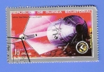 Stamps Equatorial Guinea -  APOLO  15  MINISATELITE  LUNAR