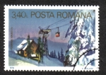 Stamps Romania -  Ski lift, Brasov