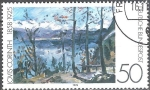Stamps Germany -  Pinturas contemporáneas,de Lovis Corinth, pintor y artista gráfico.