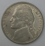 monedas de America - Estados Unidos -  1995 - D five cents