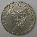 monedas de America - Colombia -  2008 - 50 pesos