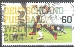 Sellos de Europa - Alemania -  Alemania campeón mundial de futbol 2014 en Brasil.