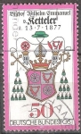 Stamps Germany -  Muerte Centenario del obispo Wilhelm Emmanuel von Ketteler. Escudo de armas de Ketteler.