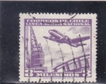 Stamps : America : Chile :  linea aérea nacional