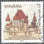 Sellos de Europa - Alemania -  Patrimonio de la Humanidad por la UNESCO, la iglesia fortificada de Biertan, Rumania, Alemania.