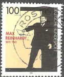 Stamps Germany -  50a muerte Anniv. De Max Reinhardt.