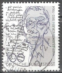 Stamps Germany -  Centenario del Nacimiento de Werner Bergengruen (escritor).