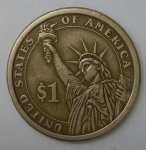 monedas de America - Estados Unidos -  2007 - 1 dolar