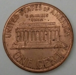 monedas de America - Estados Unidos -  1990 one cent