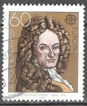Stamps Germany -  Europa-CEPT. Gottfried Leibniz (filósofo).