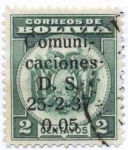 Stamps Bolivia -  Sellos de emisiones de 1923, 1927, 1931, y 1933