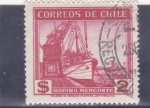 Stamps Chile -  Marina Mercante