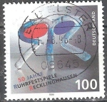 Stamps Germany -  50º Aniv. del Ruhr Festival, Recklinghausen.