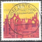 Stamps Germany -  Patrimonio de la Humanidad de la UNESCO.Acería Volklingen(ferroso).