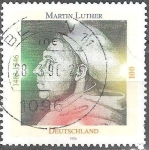 Stamps Germany -  450a muerte Anniv. De Martin Luther(teólogo y reformador).