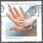 Stamps Germany -  Año Internacional de las Personas de Edad.