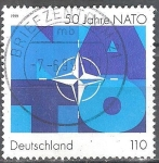 Sellos de Europa - Alemania -  50º Aniversario de la Organización del Tratado del Atlántico Norte,(OTAN)..