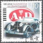 Stamps Germany -  100 años Automóvil Club de Alemania,(AVD).