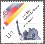 Stamps Germany -  50 Anniv del puente aéreo de Berlín de 1948-49.