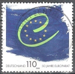 Stamps Germany -   50º aniversario Consejo de Europa.