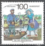 Stamps Germany -  Dia del sello 1991.