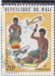 Stamps : Africa : Mali :  el forjador