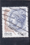 Stamps Italy -  la mujer en el arte