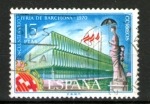 Stamps Spain -  1975-Centenario Feria de Barcelona