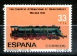 Stamps Spain -  2672-Locomotora 