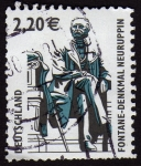 Stamps : Europe : Germany :  COL-FONTANE-DENKMAL NEURUPPIN