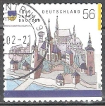 Stamps Germany -  1.000 años Bautzen.