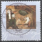 Sellos de Europa - Alemania -  200 aniversario del nacimiento de Carl Spitzweg,Pintor.
