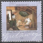 Stamps Germany -  200 aniversario del nacimiento de Carl Spitzweg,Pintor.