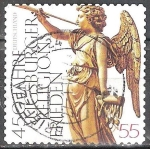 Stamps Germany -  450 años de la Paz de Augsburgo.