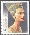 Stamps Germany -  Tesoros de los Museos Alemanes. Reina Nefertiti.