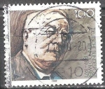Stamps Germany -  Nacimiento Centenario de Reinhold Maier (político).