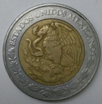 monedas de America - M�xico -  2006 -5 pesos