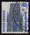 Stamps : Europe : Germany :  INT-FREIBURGER MÜNSTER