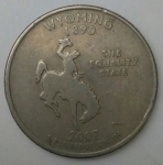 monedas de America - Estados Unidos -  2007 quarter dolar