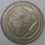 monedas de America - Estados Unidos -  2015 quarter dollar