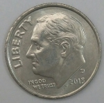monedas de America - Estados Unidos -  2013 D one dime