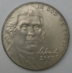 monedas de America - Estados Unidos -  2007 D dice cents