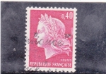 Stamps France -  - Marianne de Cheffer