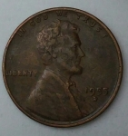 monedas de America - Estados Unidos -  1955 D one cent