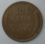 monedas de America - Estados Unidos -  1955 one cent