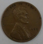 monedas de America - Estados Unidos -  1939 one cent