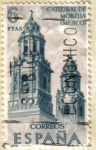 Stamps : Europe : Spain :  FORJADORES DE AMERICA - Mexico Catedral de Morella